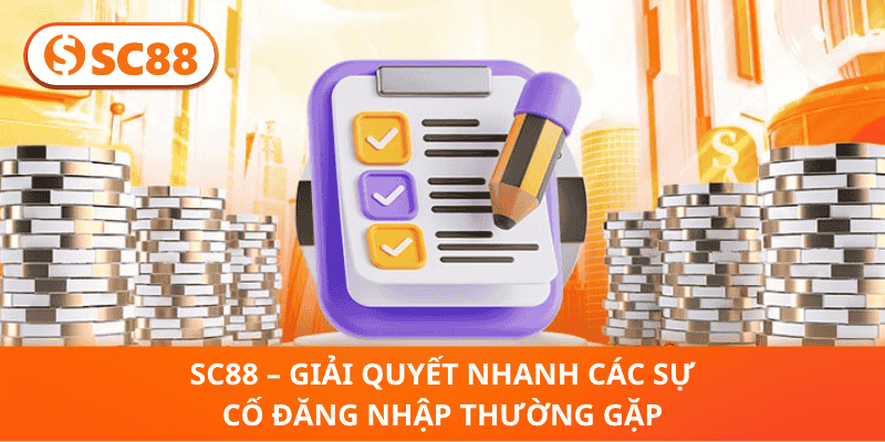 SC88 – Giải Quyết Nhanh Các Sự Cố Đăng Nhập Thường Gặp